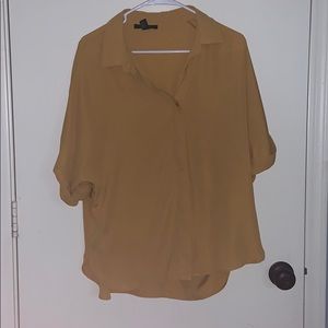 Gold Button up